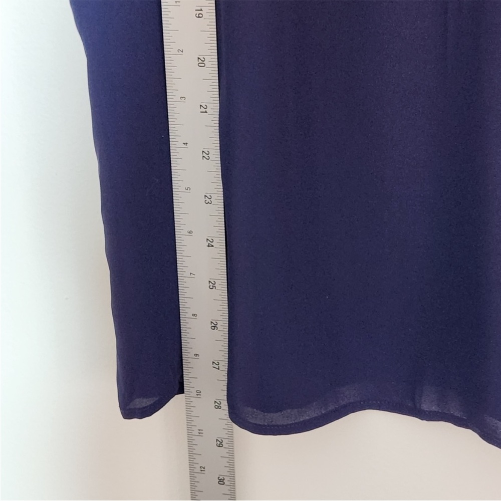 Daniel Rainn Navy Boho Blouse Size XXL NWT - Picture 6 of 9